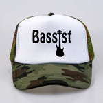 Bassist Guitar hat Rock Baseball Caps