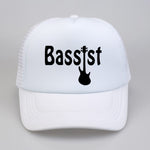 Bassist Guitar hat Rock Baseball Caps