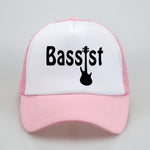 Bassist Guitar hat Rock Baseball Caps