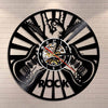 Rock Hand Sign Wall Clock