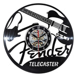 Fender Guitar Wall Clock Relogio De Parede