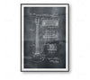 Guitar Patent Print Electric Guitar Poster