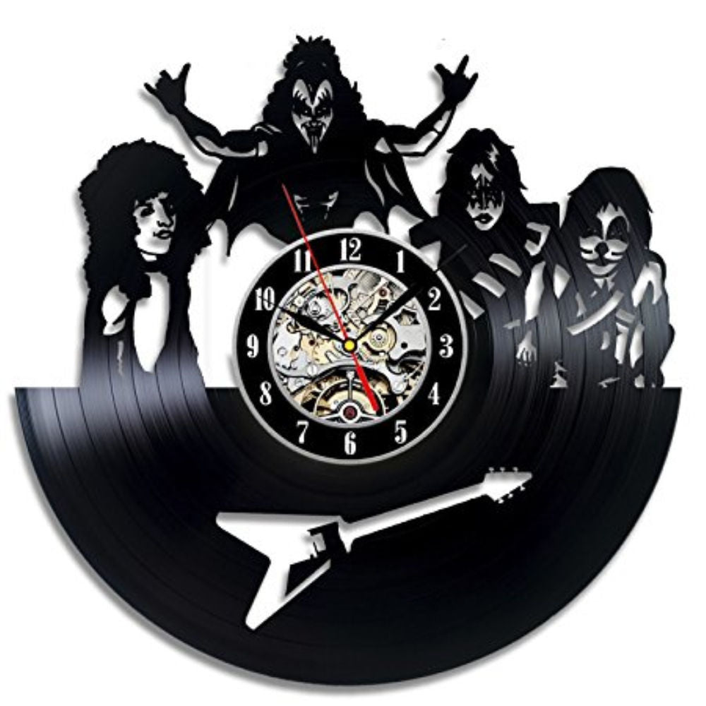 KISS Rock Band Wall Clock 12 Inch