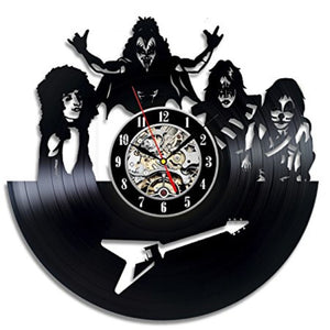 KISS Rock Band Wall Clock 12 Inch