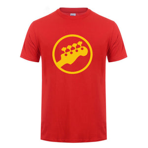 Bass Guitar Headstock Rock T-Shirt