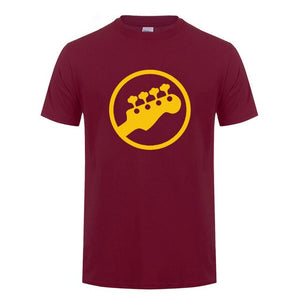 Bass Guitar Headstock Rock T-Shirt