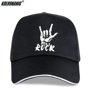 Heavy Metal Rock Hand Print Cap