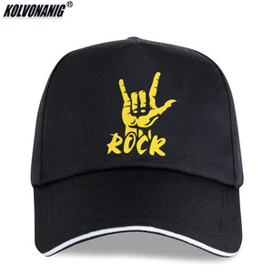 Heavy Metal Rock Hand Print Cap