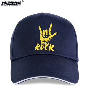 Heavy Metal Rock Hand Print Cap