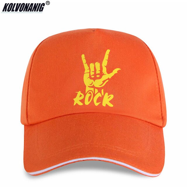 Heavy Metal Rock Hand Print Cap