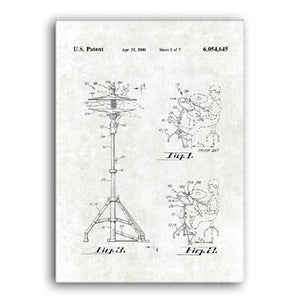 Vintage Guitars Patent Posters Print