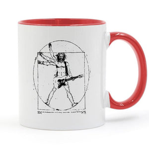 Da Vinci Guitar Mug 11oz