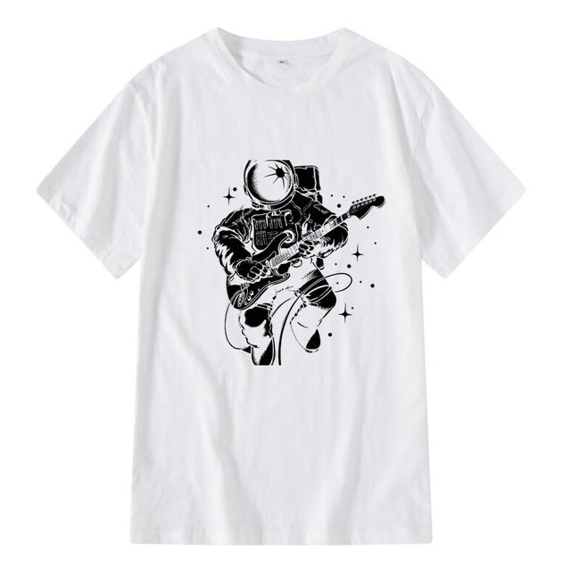 Astronaut Plays Guitar T-Shirt