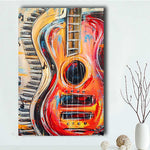 Custom Canvas Poster Classical Guitar