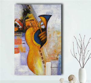 Custom Canvas Poster Classical Guitar