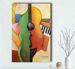 Custom Canvas Poster Classical Guitar