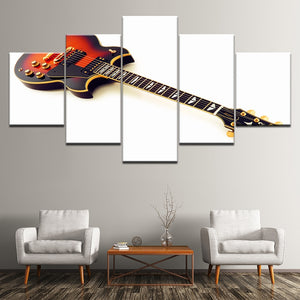 Electric Guitar SG-2000 Canvas Painting Sunburst