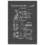 Electric Guitar Fender Amplifier Fender Bass Tremolo Blueprint Canvas