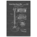 Electric Guitar Fender Amplifier Fender Bass Tremolo Blueprint Canvas