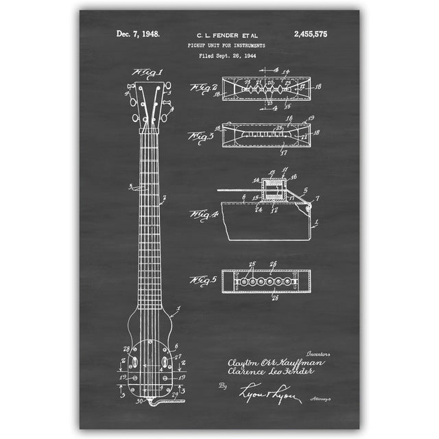 Drum Edison Phonograph Electric Guitar Fender