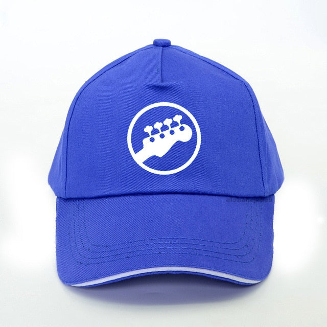 Bass Headstock Guitar Baseball Cap