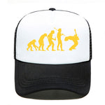 Evolution Of Music Rock Guitar Baseball Cap