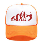 Evolution Of Music Rock Guitar Baseball Cap