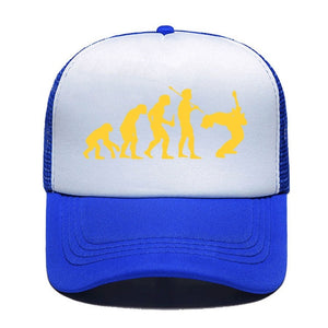 Evolution Of Music Rock Guitar Baseball Cap