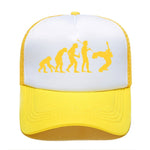 Evolution Of Music Rock Guitar Baseball Cap