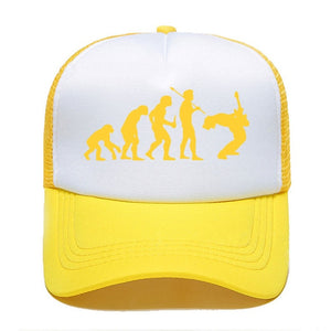 Evolution Of Music Rock Guitar Baseball Cap