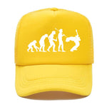 Evolution Of Music Rock Guitar Baseball Cap