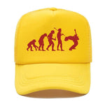 Evolution Of Music Rock Guitar Baseball Cap