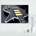 Custom Guitar canvas painting poster Cloth Print