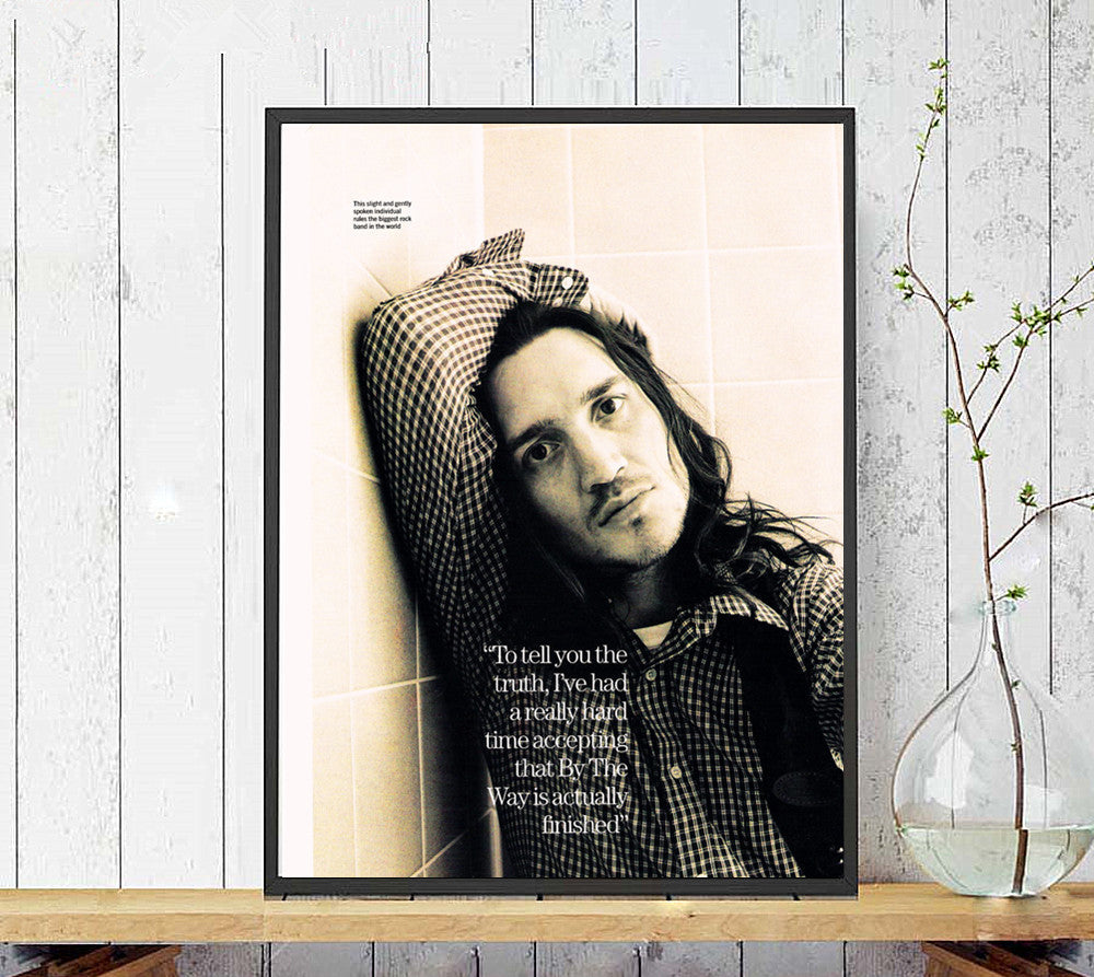 John Frusciante Guitar Canvas Posters