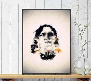 John Frusciante Guitar Canvas Posters