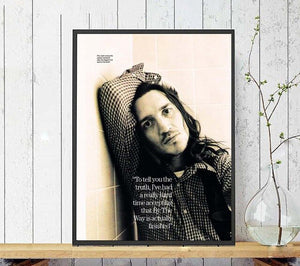 John Frusciante Guitar Canvas Posters