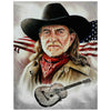 American western cowboy guitar icon