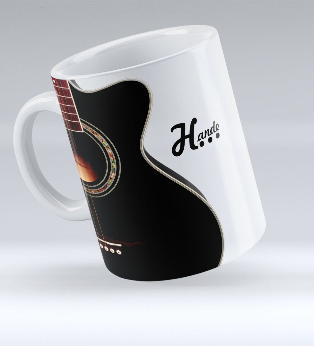 Personalized Guitar Design Mug