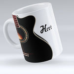 Personalized Guitar Design Mug