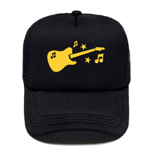 Guitar Music Casual Baseball Cap