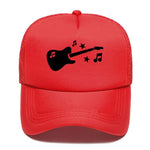 Guitar Music Casual Baseball Cap