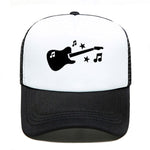 Guitar Music Casual Baseball Cap