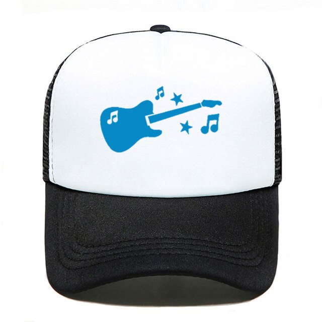 Guitar Music Casual Baseball Cap