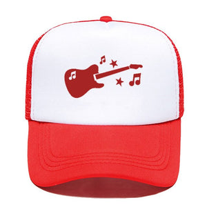 Guitar Music Casual Baseball Cap