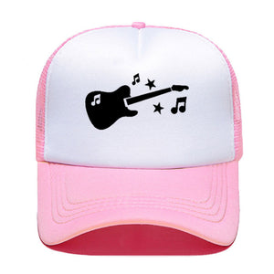 Guitar Music Casual Baseball Cap