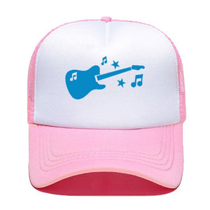 Guitar Music Casual Baseball Cap