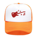 Guitar Music Casual Baseball Cap