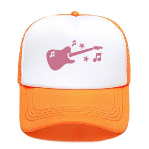 Guitar Music Casual Baseball Cap