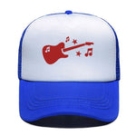 Guitar Music Casual Baseball Cap