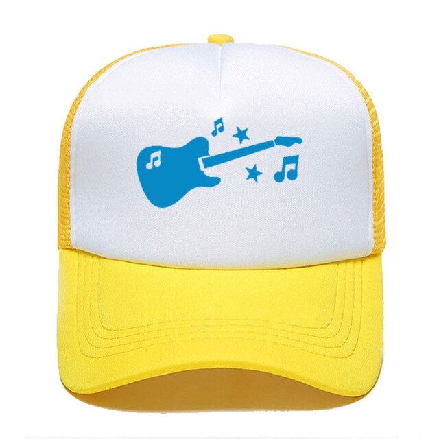 Guitar Music Casual Baseball Cap